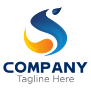 abstract S Logo PNG Vector