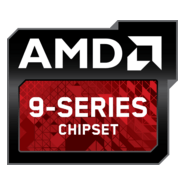 AMD 9-Series Chipset Logo PNG Vector
