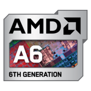 AMD A6 6TH Generation Logo PNG Vector
