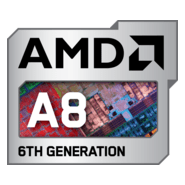 AMD A8 6TH Generation Logo PNG Vector