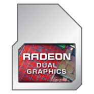 AMD Radeon Dual Graphics Modifier Logo PNG Vector