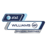 AT&T Williams Official Partner Logo PNG Vector