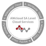 AWcloud 5A Level Cloud Services Logo PNG Vector
