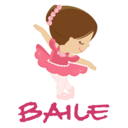 Baile - Bailarina Logo PNG Vector