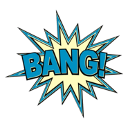 Bang Comic Book Exclamation Logo PNG Vector