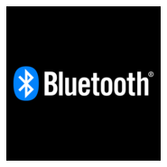 Bluetooth Color White Logo PNG Vector