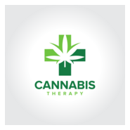 Cannabis Therapy Logo PNG Vector