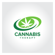 Cannabis Therapy Logo PNG Vector