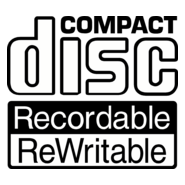 CD Recordable ReWritable Logo PNG Vector