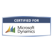 Certified for Microsoft Dynamics Logo PNG Vector