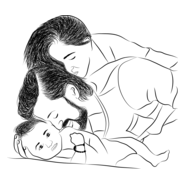 child love Logo PNG Vector