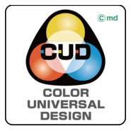 Color Universal Design (CUD) Logo PNG Vector