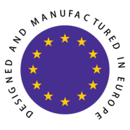 Designed and Manufactured in Europe Logo PNG Vector
