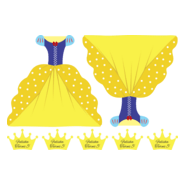 Doll Dress for Goddy Bag Logo PNG Vector