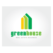 Green House Logo PNG Vector