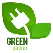 Green Power Logo PNG Vector