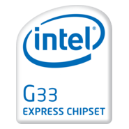 Intel G33 Express Chipset Logo PNG Vector
