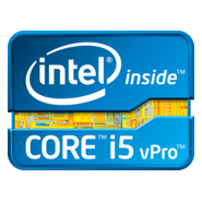 Intel inside Core i5 vPro Logo PNG Vector