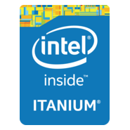 Intel Inside ITANIUM Logo PNG Vector