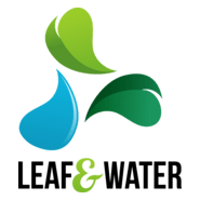 Leaf & Water Logo PNG Vector