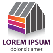 Modern building Logo PNG Vector