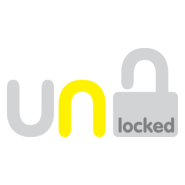 Modern unlock Logo PNG Vector