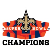 New Orleans Saints Super Bowl Champions Logo PNG Vector