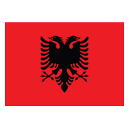 Official Albania flag Logo PNG Vector