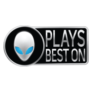 Plays best on Alienware Logo PNG Vector