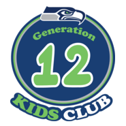 Seattle Seahawks Generation 12 Kids Club Logo PNG Vector