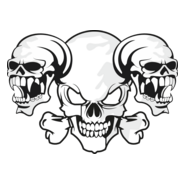 Skull 3 Logo PNG Vector