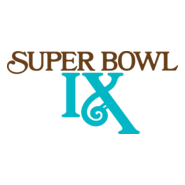 Super Bowl IX Logo PNG Vector