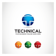 Technical Logo PNG Vector