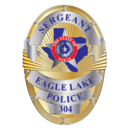 Texas Police Badge Logo PNG Vector