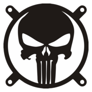The Punisher Fangrill 120mm x 120mm Logo PNG Vector