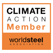 World Steel Association Climate Action Member Logo PNG Vector