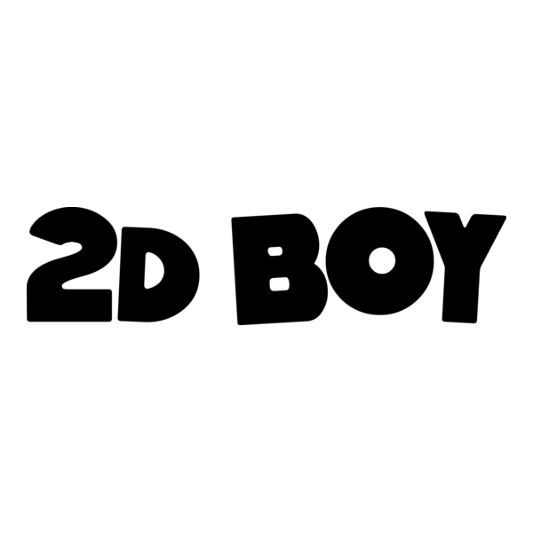 2D Boy Logo PNG Vector