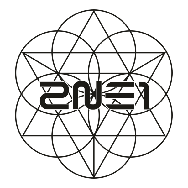 2NE1 Logo PNG Vector