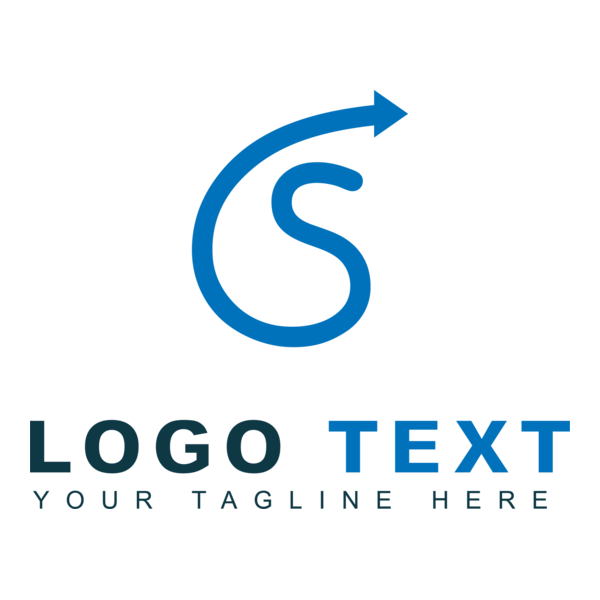 Abstract s letter Logo PNG Vector