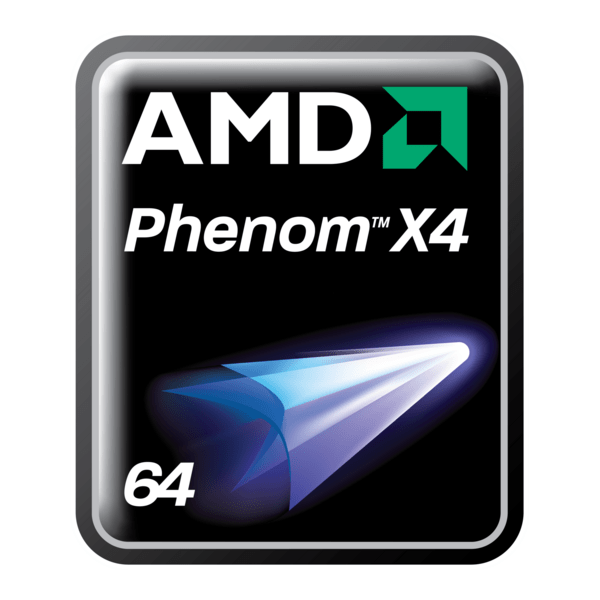 AMD Phenom X4 64 Logo PNG Vector