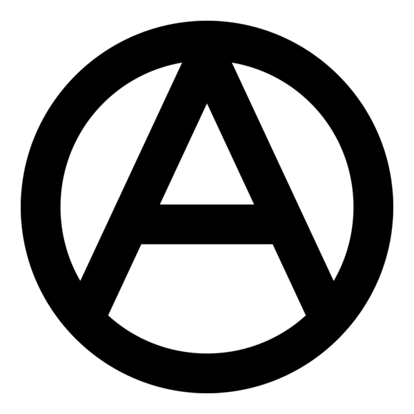 Anarchy Symbol Logo PNG Vector