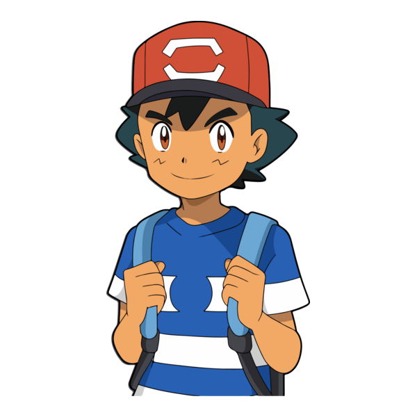 Ash Pokemon Logo PNG Vector