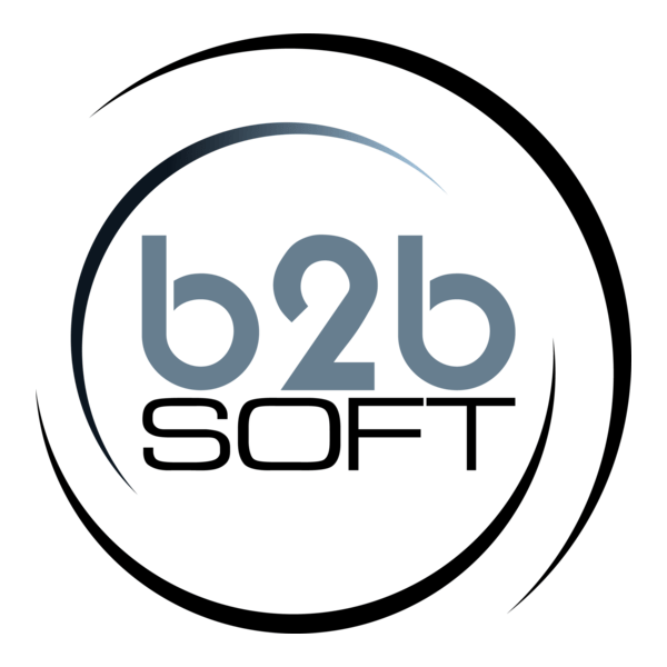 B2B Soft Logo PNG Vector
