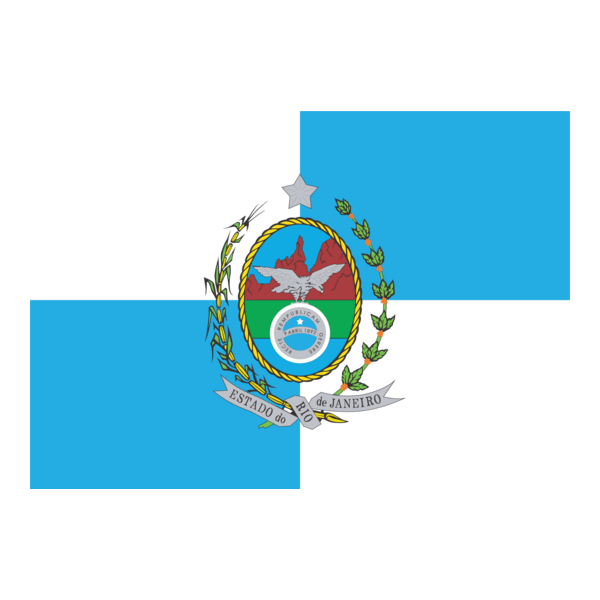Bandeira Rio de Janeiro Logo PNG Vector