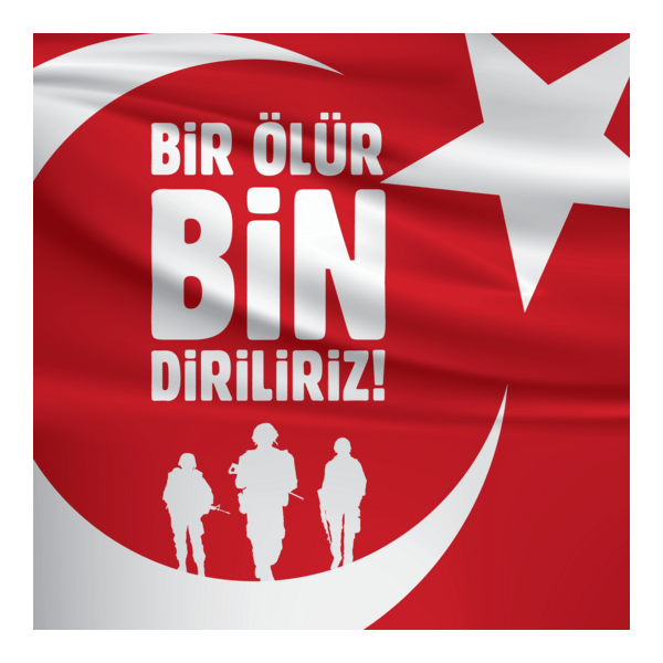 Bir Ölür Bin Diriliriz! Logo PNG Vector