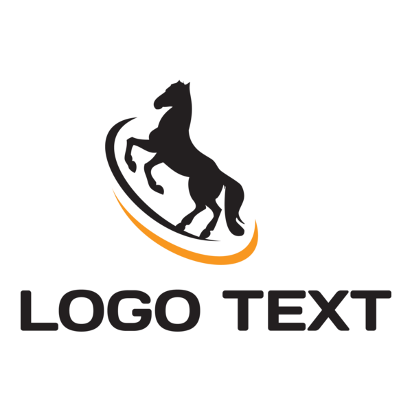 black horse Logo PNG Vector