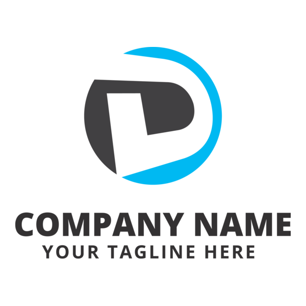 Blue and black Logo PNG Vector