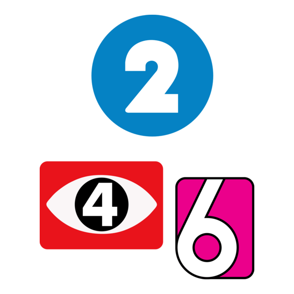 Canales 2, 4 & 6 TCS - El Salvador Logo PNG Vector