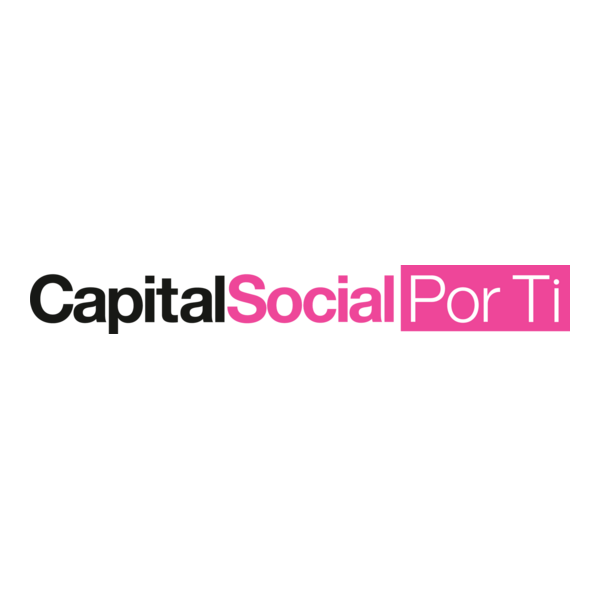 Capital Social Por Ti Logo PNG Vector