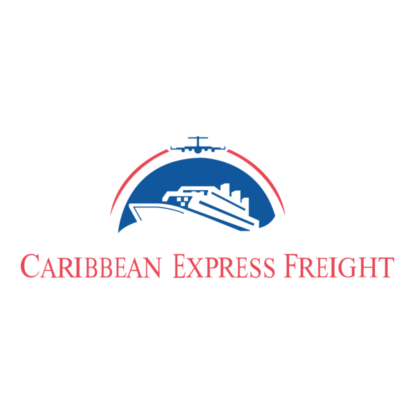 Caribbean Express Freight Logo PNG Vector